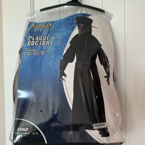 XL 14-16 child plague doctor Halloween costume